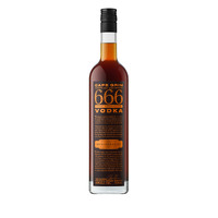 666 Wattleseed Coffee Vodka 700mL 40%