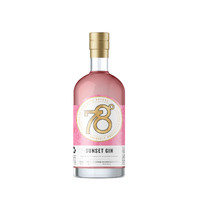 78 Degrees Sunset Gin 700mL 42%