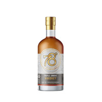 78 Degrees Triple Smoke Whiskey 700mL 44%