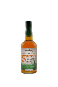 Hoochery 5 Rivers Tropical Spiced Rum 750mL 38%